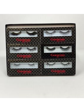 6pc- eyelash kit by Gorgeous cosmetics